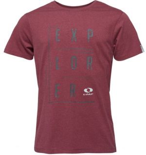 LOAP BOHUS Pánske tričko, červená, veľkosť