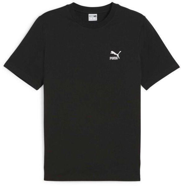 Puma CLASSICS SMALL LOGO TEE Pánske tričko, čierna, veľkosť