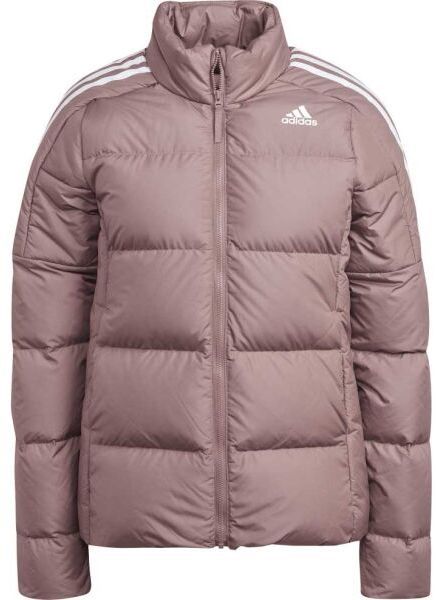 adidas ESS MID DWN J Dámska páperová bunda, ružová, veľkosť