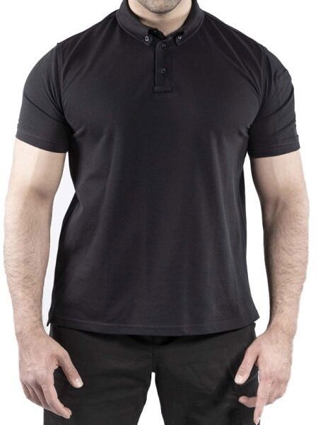 VAVWEAR TLAC01 Pánske tričko polo, čierna, veľkosť XXL