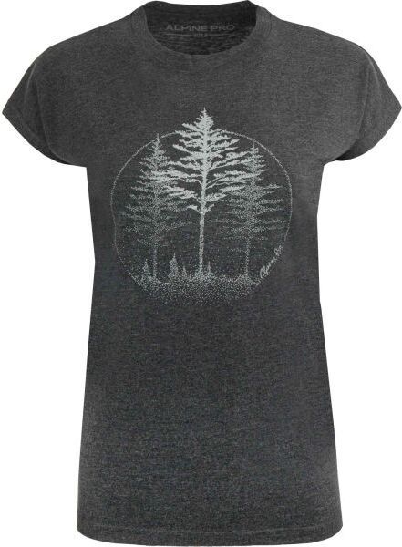 ALPINE PRO ISEBA Dámske tričko, čierna, veľkosť