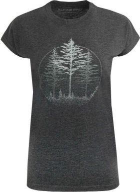 ALPINE PRO ISEBA Dámske tričko, čierna, veľkosť
