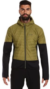 KILPI GARES Pánska hybridná bunda, khaki, veľkosť