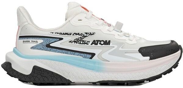 ATOM SHARK TRAIL Dámske bežecké topánky, biela, veľkosť