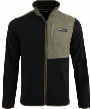 ALPINE PRO KLINES Pánska outdoorová mikina, čierna, veľkosť