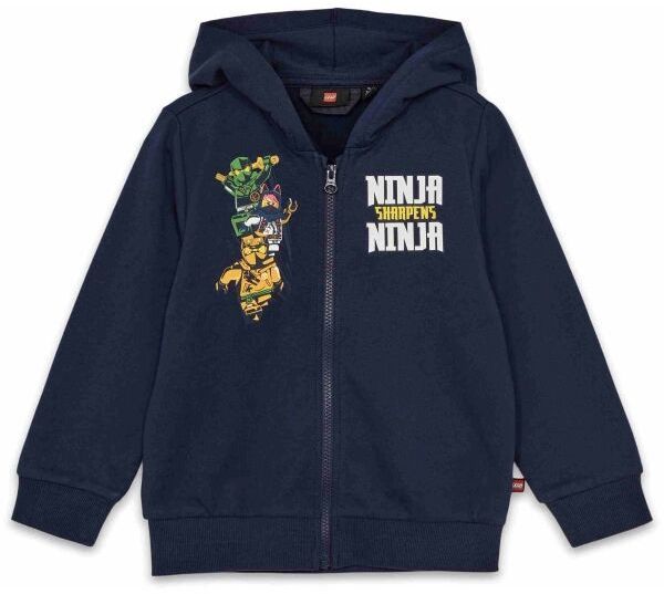 LEGO® kidswear LWSCOUT 700 Chlapčenská mikina, tmavo modrá, veľkosť