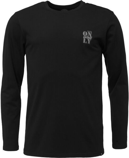 Reaper BORD Pánske tričko s dlhým rukávom, čierna, veľkosť