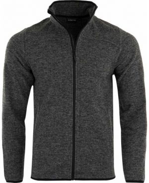 ALPINE PRO XEMEN Pánska outdoorová mikina, čierna, veľkosť