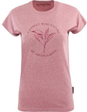 ALPINE PRO ISEBA Dámske tričko, ružová, veľkosť