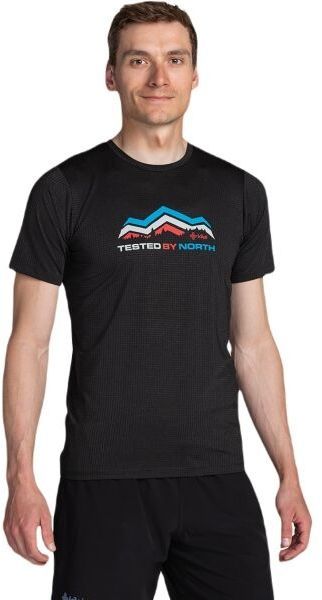 KILPI GIANO Pánske outdoorové tričko, čierna, veľkosť