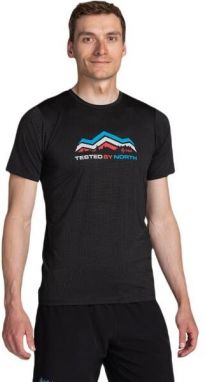 KILPI GIANO Pánske outdoorové tričko, čierna, veľkosť