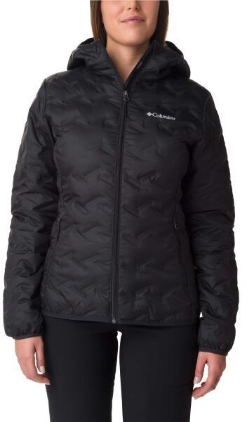 Columbia DELTA RIDGE DOWN HOODED JACKET Pánska zimná bunda, čierna, veľkosť