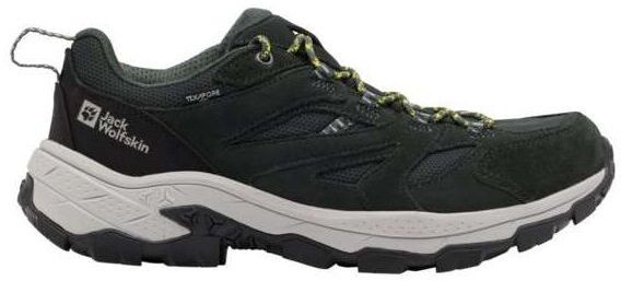 Jack Wolfskin VOJO TOUR TEXAPORE LOW M Pánska treková obuv, čierna, veľkosť