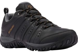 Columbia WOODBURN II WP Pánska outdoorová obuv, čierna, veľkosť 43