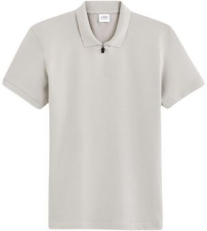 CELIO DECOLRAYEB Pánske tričko polo, sivá, veľkosť