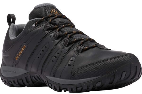 Columbia WOODBURN II WP Pánska outdoorová obuv, čierna, veľkosť 44.5