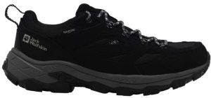 Jack Wolfskin VOJO TOUR TEXAPORE LOW M Pánska treková obuv, čierna, veľkosť