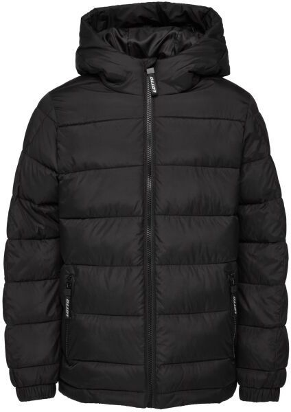 Lotto RAF Chlapčenská ľahká prešívaná bunda, čierna, veľkosť 152-158