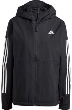 adidas ESSENTIALS 3-STRIPES RAIN.RDY  Dámska bunda, čierna, veľkosť