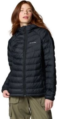 Columbia POWDER LITE HOODED JACKET Dámska bunda, čierna, veľkosť