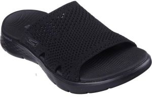 Skechers GO WALK FLEX - ELATION Dámske šľapky, čierna, veľkosť