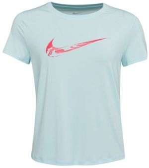 Nike ONE SWOOSH Dámske bežecké tričko, tyrkysová, veľkosť