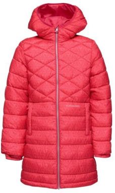 ALPINE PRO FRAGO Detský prechodný kabát, ružová, veľkosť 116-122