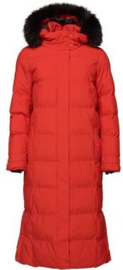 Willard GILDA Dámsky dlhý prešívaný kabát, červená, veľkosť