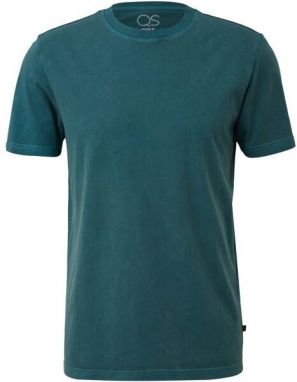 s.Oliver Q/S T-SHIRT Pánske tričko, tmavo zelená, veľkosť