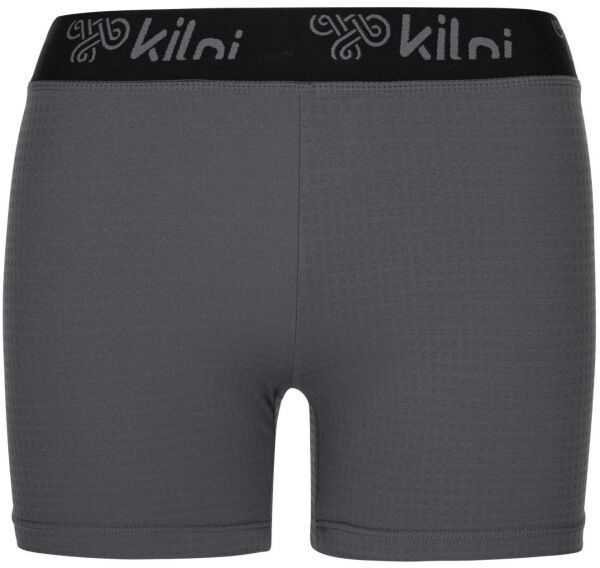 KILPI DOMINO Dámske krátke funkčné legíny, tmavo sivá, veľkosť
