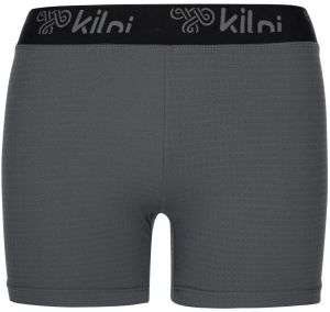 KILPI DOMINO Dámske krátke funkčné legíny, tmavo sivá, veľkosť