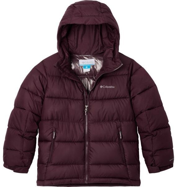 Columbia PIKE LAKE II HOODED JACKET Detská bunda, vínová, veľkosť
