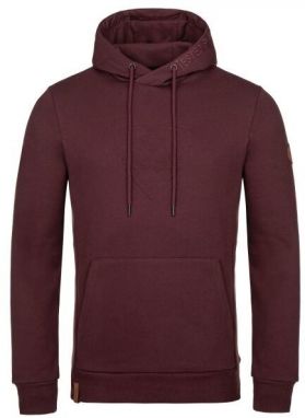 KILPI ODISEA Pánska mikina, vínová, veľkosť XXXL