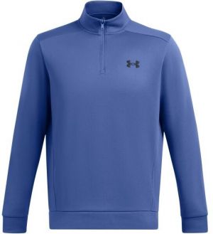 Under Armour ARMOUR FLEECE 1/4 ZIP Pánska flísová mikina, modrá, veľkosť L