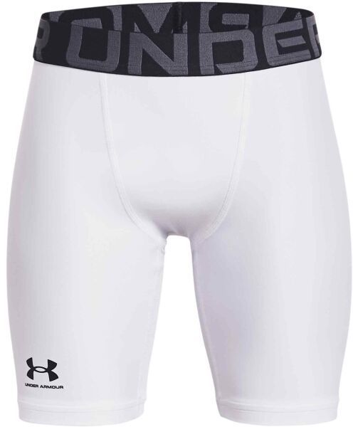 Under Armour HG ARMOUR SHORTS Chlapčenské šortky, biela, veľkosť L