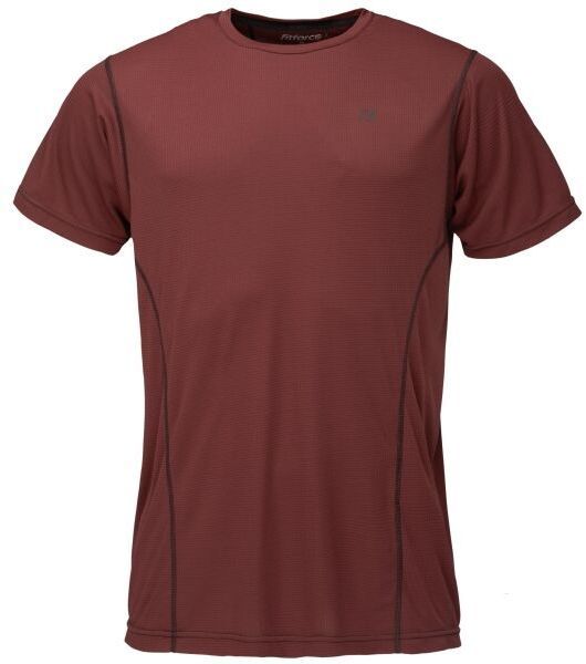 Fitforce PYRUS Pánske fitness tričko, vínová, veľkosť
