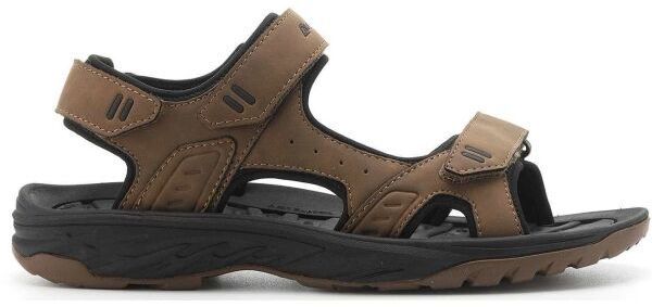 ALPINE PRO CALLAN Pánske sandále, hnedá, veľkosť