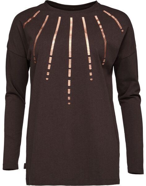 LOAP AMIRA Dámske tričko, hnedá, veľkosť