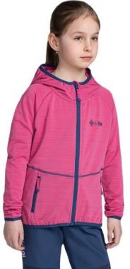 KILPI MEMPHIS-JG Dievčenská technická mikina, ružová, veľkosť