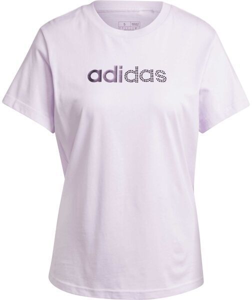 adidas HOLIDAY GRAPHIC TEE Dámske tričko, ružová, veľkosť