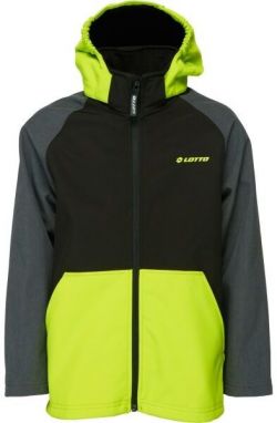 Lotto THOM Chlapčenská softshellová bunda, čierna, veľkosť 128-134