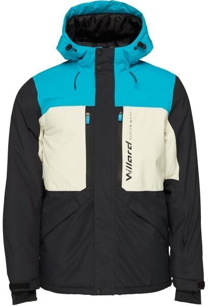 Willard BEROS Pánska lyžiarska bunda, čierna, veľkosť