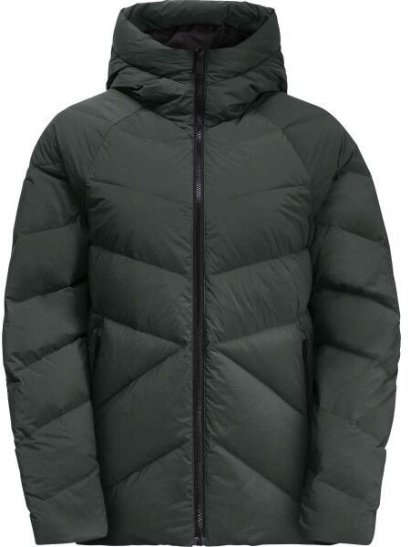 Jack Wolfskin MARIENPLATZ W Dámska páperová  bunda, tmavo zelená, veľkosť