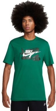 Nike SPORTSWEAR Pánske tričko, tmavo zelená, veľkosť