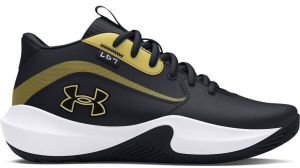 Under Armour GS LOCKDOWN 7 Chlapčenská basketbalová obuv, čierna, veľkosť 38