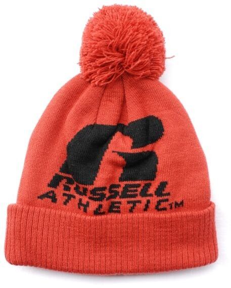 Russell Athletic POMPOM Zimná čiapka, oranžová, veľkosť