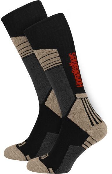 Horsefeathers RORY THERMOLITE SOCKS Pánske snowboardové ponožky, čierna, veľkosť