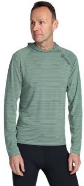 KILPI AILEEN Pánske športové tričko, tmavo zelená, veľkosť