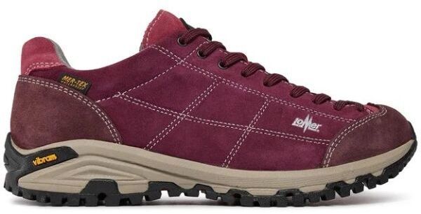 Lomer MAIPOS SUEDE COTTON Dámska obuv, vínová, veľkosť