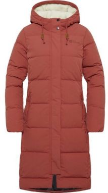 Jack Wolfskin NORDLICHT W Dámsky zimný kabát, červená, veľkosť